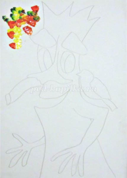 Домовенок Кузя раскраска