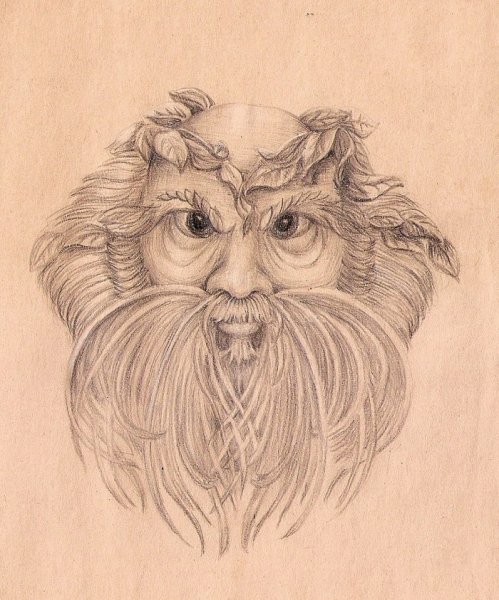 Леший для срисовки