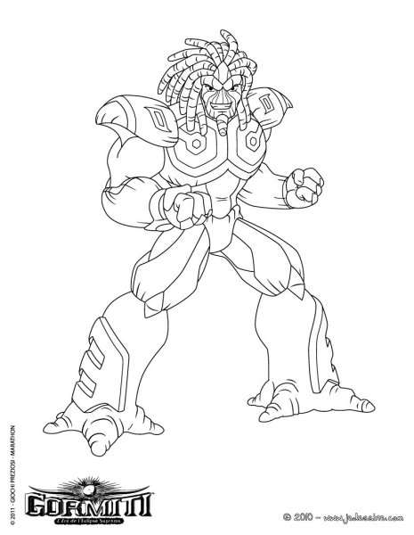 Раскраски Гормити лорды