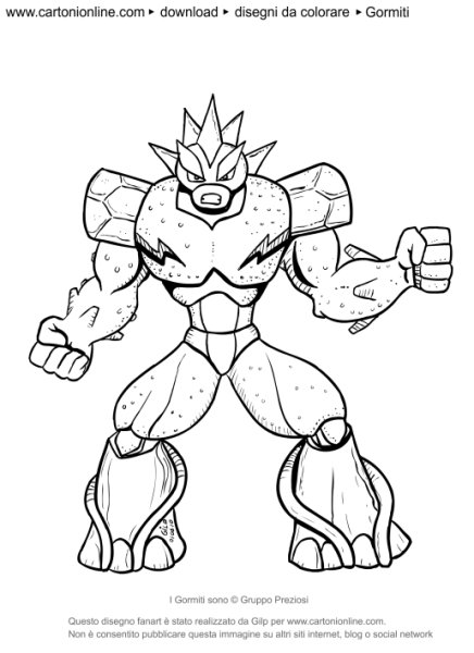 Гормити мультсериал раскраска