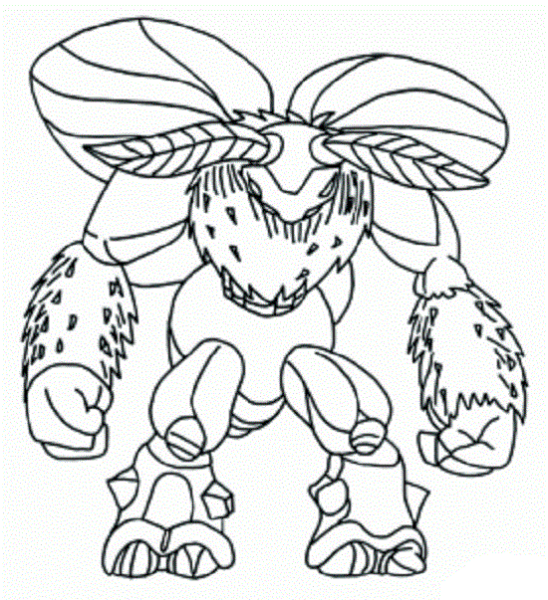 Раскраска Гормити Огненный