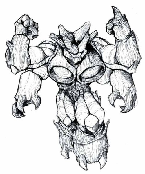 Раскраска Гормити Огненный