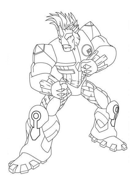 Раскраска Гормити Аоки