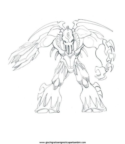 Раскраски Гормити повелители стихий