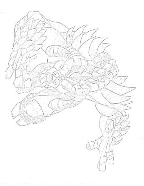 Гормити ураган раскраска