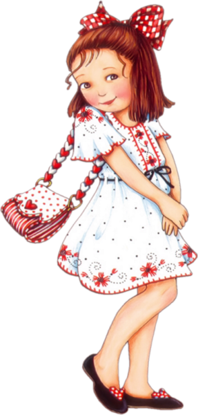 Маленькая модница иллюстрации