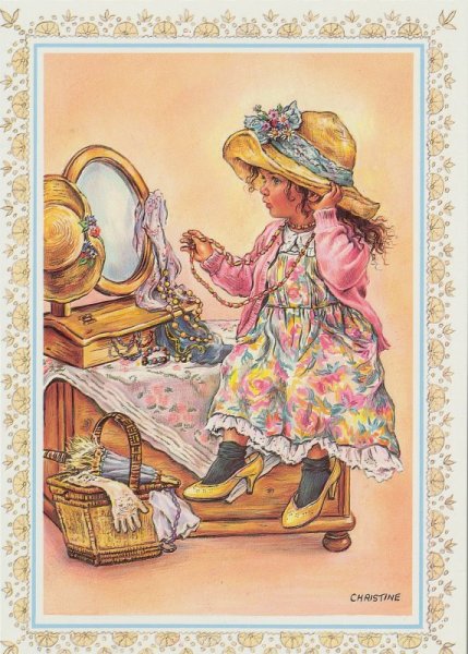 Мультяшная девочка