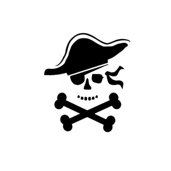 Значок пирата
