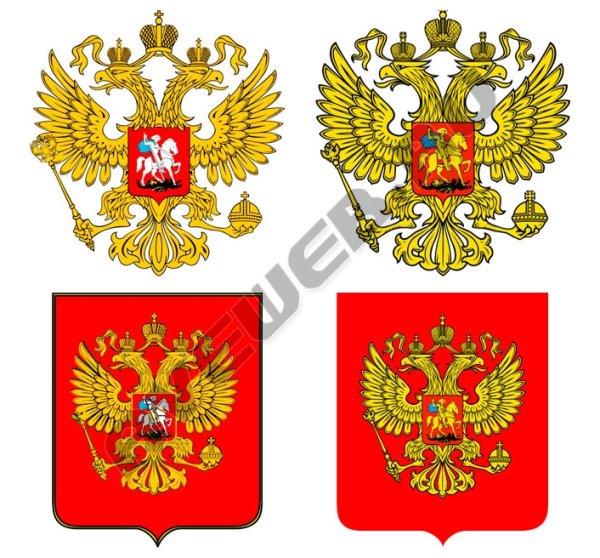 Герб России векторное изображение