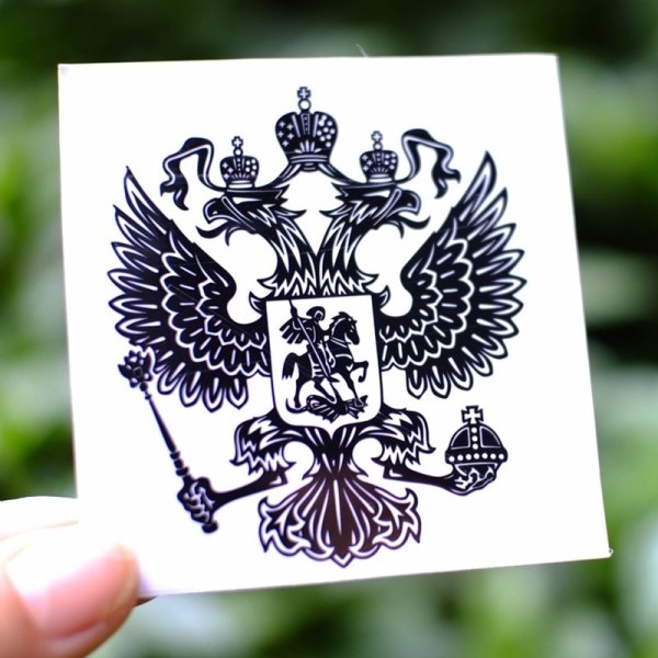 Двуглавый Орел Российской империи тату