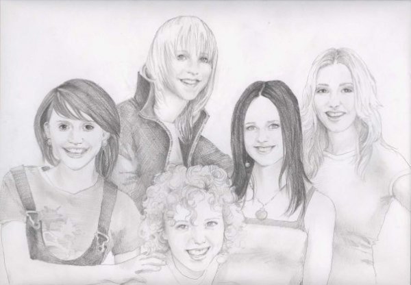 Ранетки рисунок