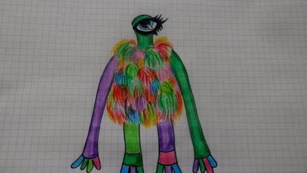 Жужа из сватов рисунок