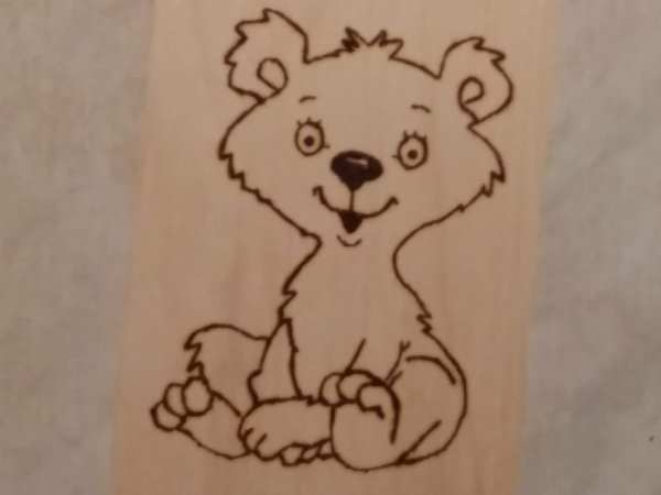 Рисунок для выжигания легкий