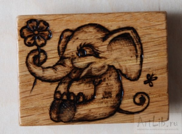 Выжигание по дереву для детей