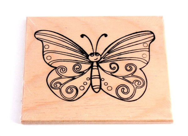 Выжигание по дереву бабочки