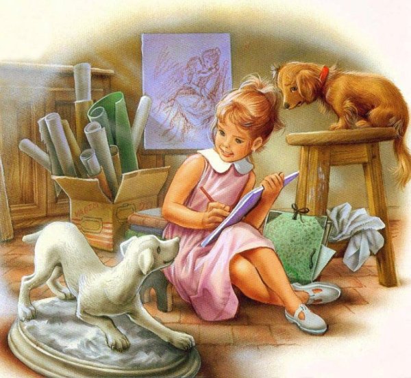 Художник иллюстратор Екатерина бабок картины