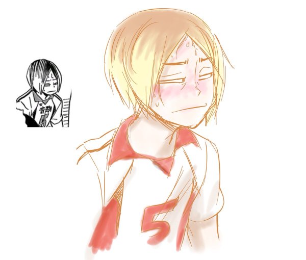 Аниме волейбол Кенма