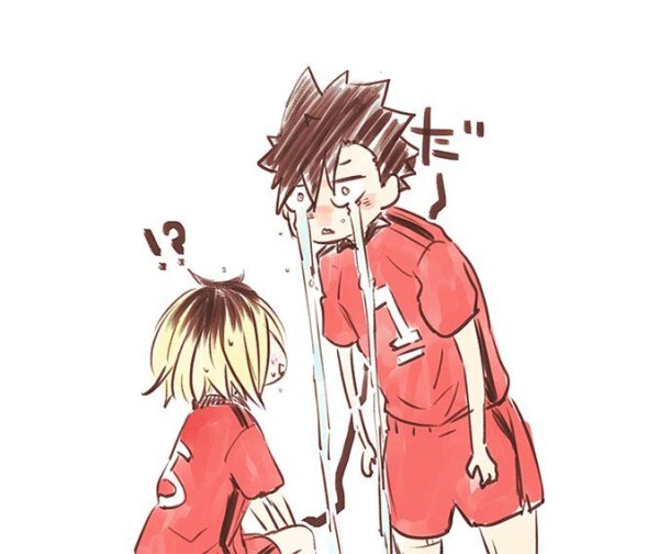 Кенма Хината и Куроо