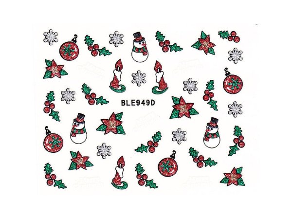 Маленькие новогодние Стикеры