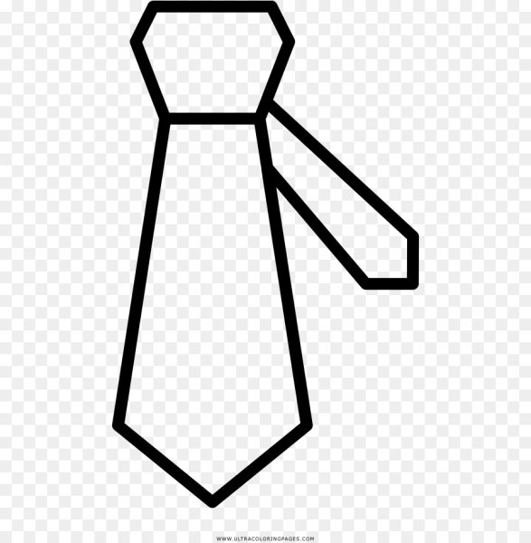 Галстук раскраска