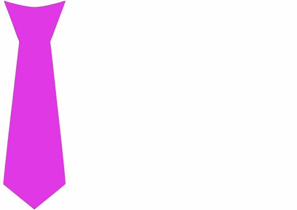 Галстук шаблон