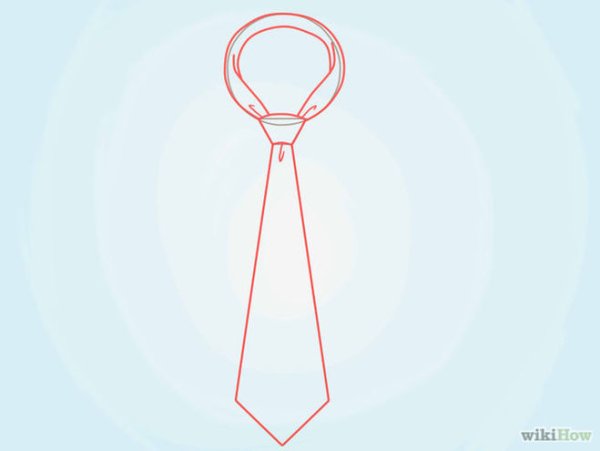 Галстук вектор