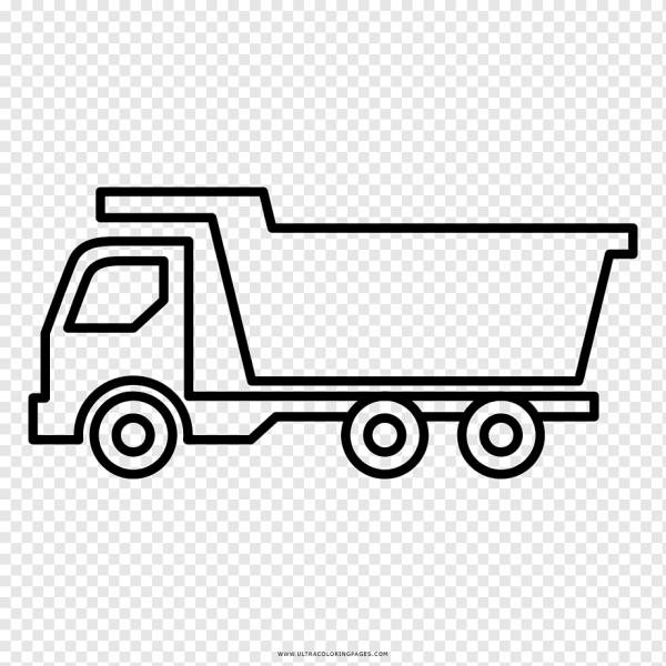 Контур грузовика для детей