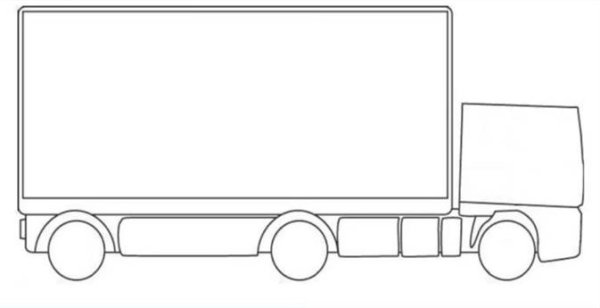 Контур грузовой машины