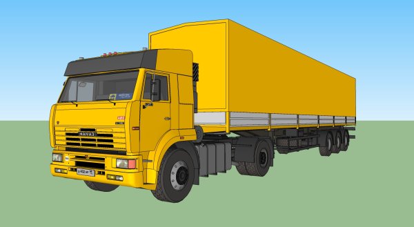 КАМАЗ 5460 мусоровоз