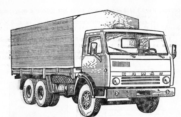 КАМАЗ 5320 колесная формула