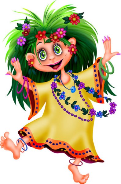 Кикимора Болотная рисунок