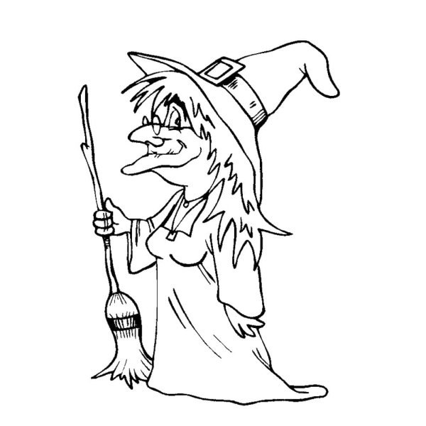 Кикимора Болотная раскраска