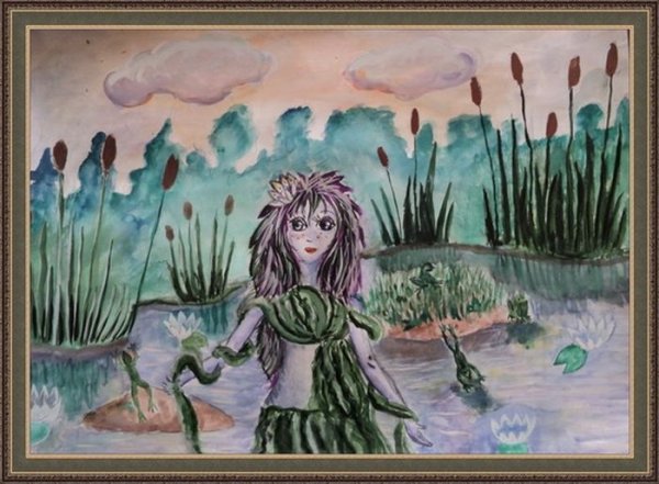 Кикимора рисунок