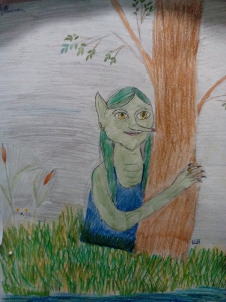 Домовёнок Кузя Кикимора Болотная