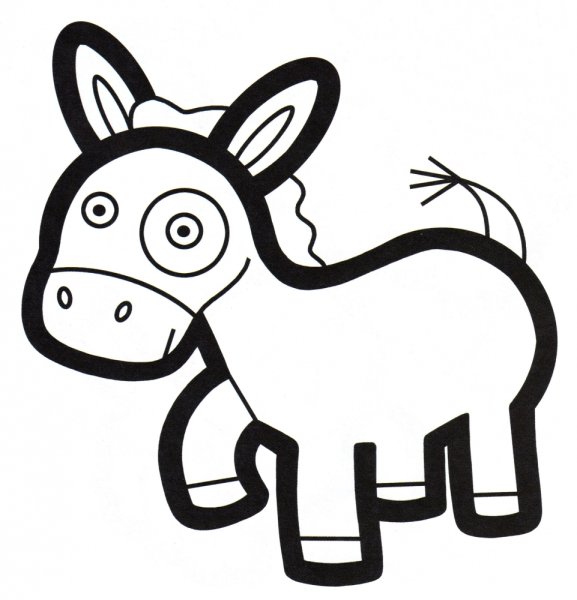 Осел для рисования