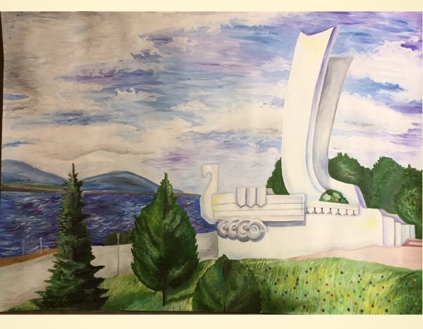 Пейзаж Самары Ладья