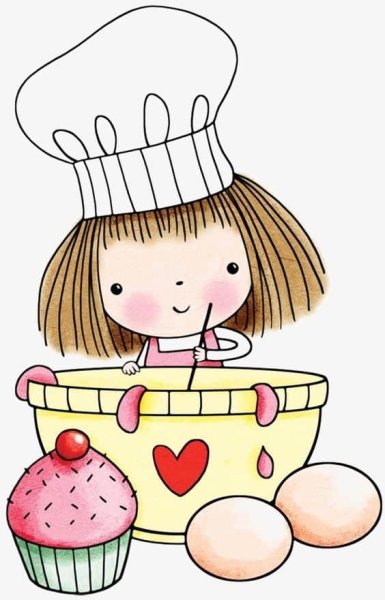 Кондитер иллюстрация