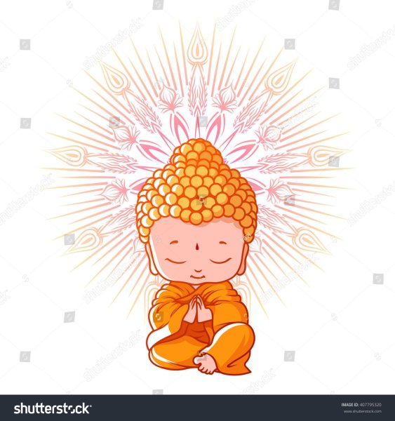 Мультяшный Будда
