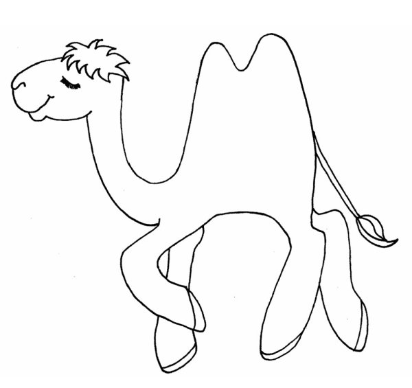 Верблюд для детей дошкольного возраста