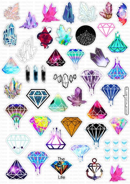 Наклейки для личного дневника