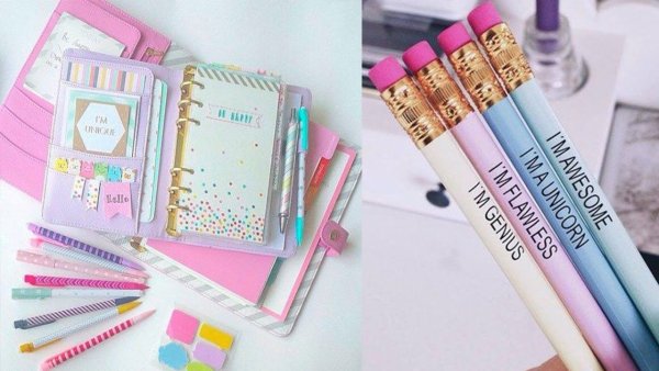 Канцелярия своими руками для школы