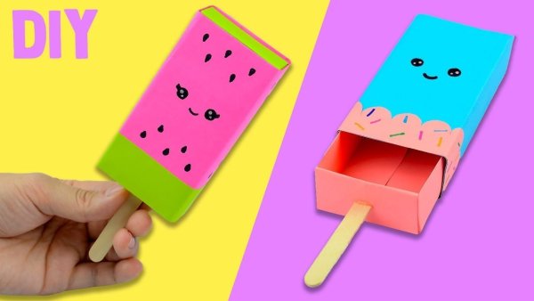 Пенал из картона