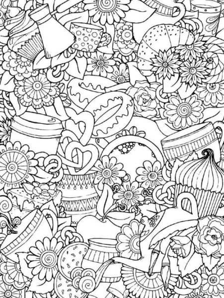 Раскраска антистресс