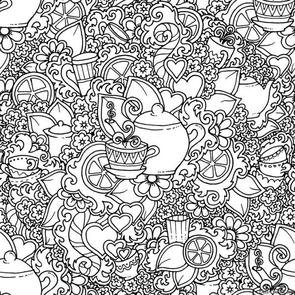 Раскраска антистресс