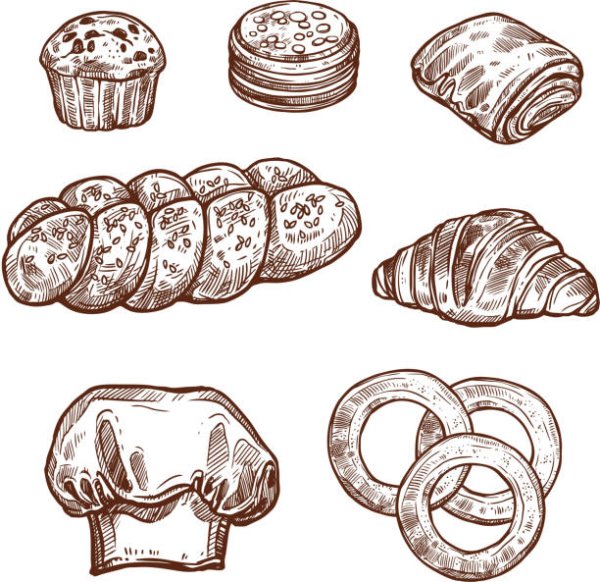 Хлеб набросок