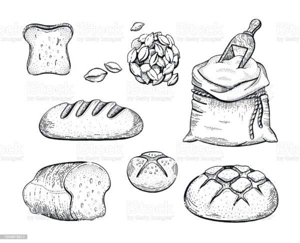 Хлеб иллюстрация