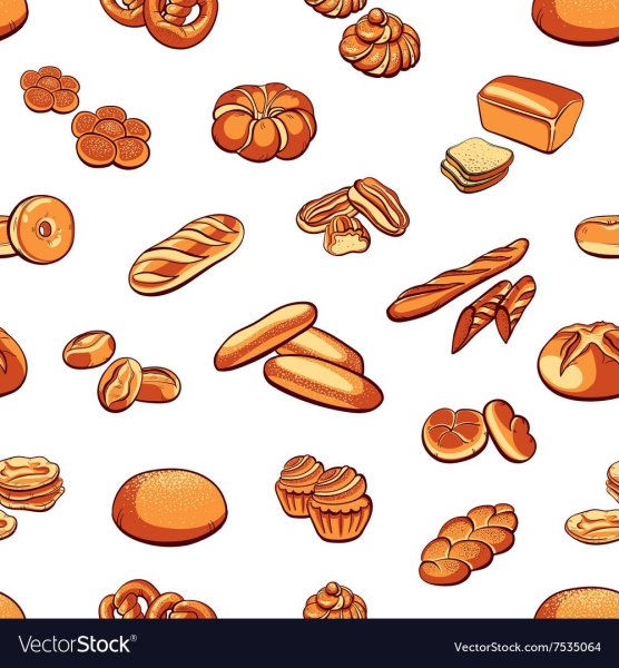 Булочки выпечка раскраска для детей