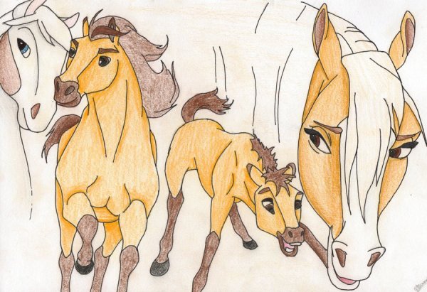 Спирит душа прерий родословная