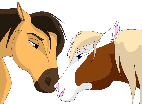 Милые мультяшные лошади