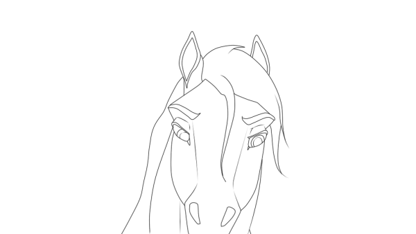 Лайн спирит жеребёнок